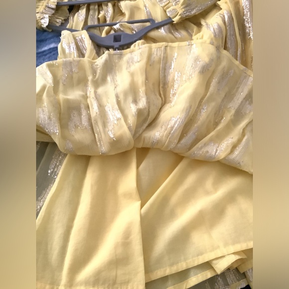 🆕 A love A Lurex Metallic Tiered Maxi Dress. - Picture 12 of 13